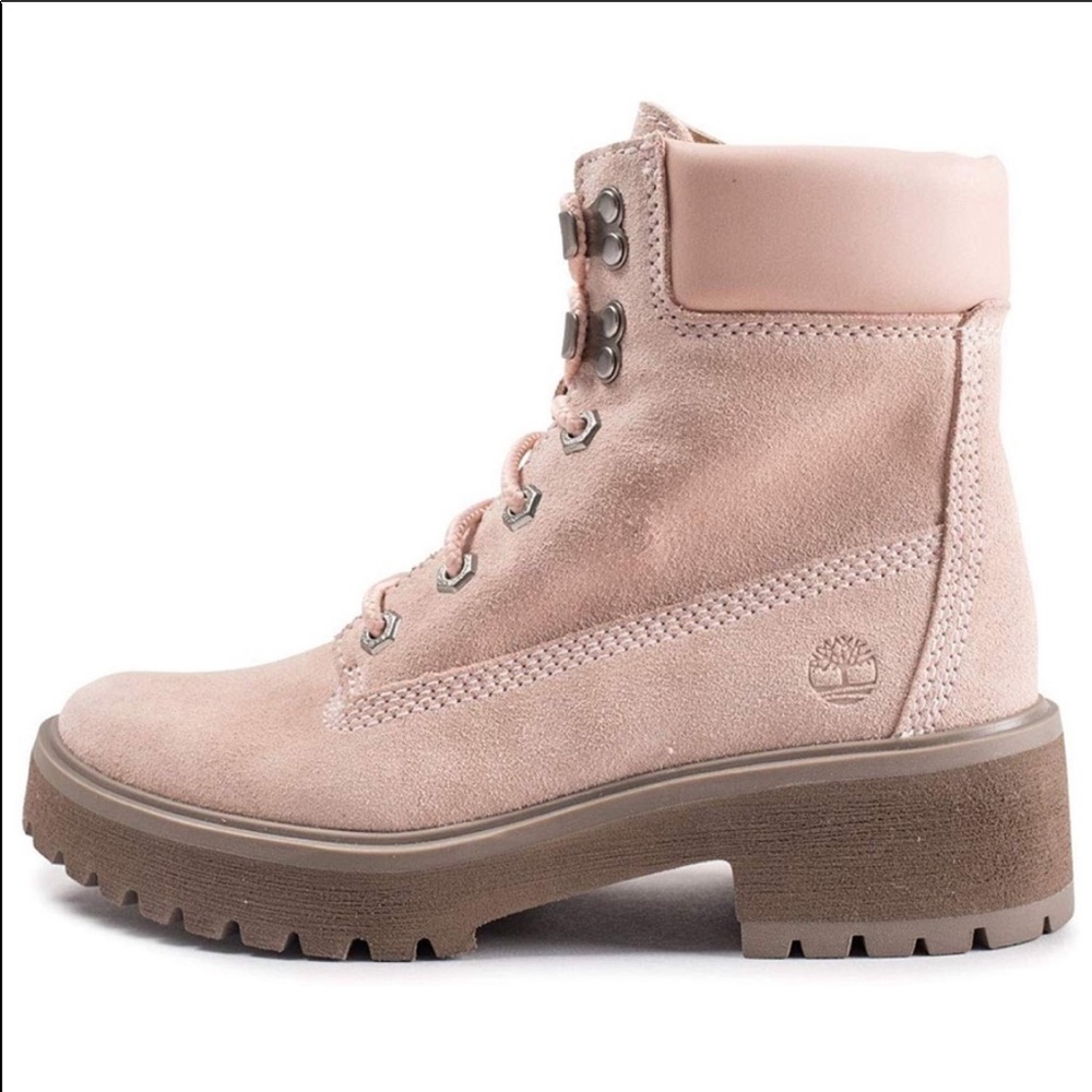 Pink carnaby timberlands